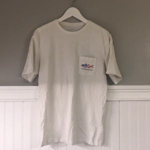 Small Vineyard Vines American Flag T-Shirt